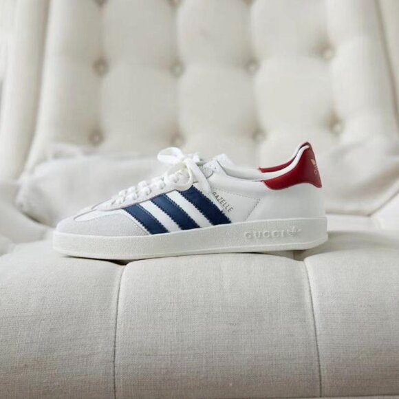 Gucci x Adidas Gazelle Sneakers women's size - Picture 3 of 6